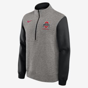 Ohio State Club Men's Nike College 1/2-Zip Crew