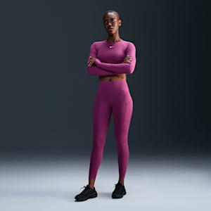 Nike Universa Women's High-Waisted 7/8 Leggings with No Front Seam
