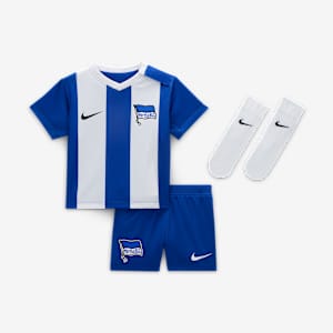 Hertha BSC 2024/25 Stadium Home Nike Replica-fodboldsæt til babyer/småbørn