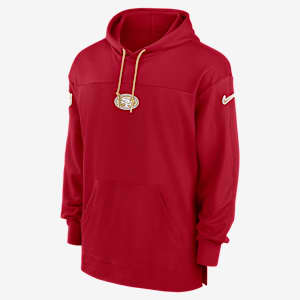 Sudadera con gorro sin cierre Nike Dri-FIT de la NFL para hombre San Francisco 49ers Sideline Jersey