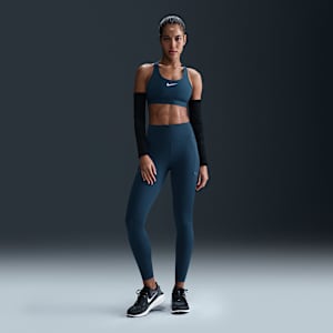 Leggings de correr de tiro alto de 7/8 con bolsillos para mujer Nike Swift