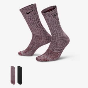 Nike Everyday Plus Cushioned Crew Socks (2 Pairs)