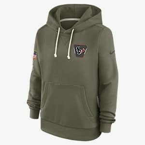 Houston Texans Salute to Service Sideline Women's Nike Dri-FIT NFL Pullover Hoodie
