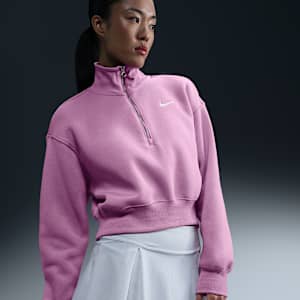 Nike Sportswear Phoenix Fleece Women's Oversized 1/2-Zip Crop Sweatshirt