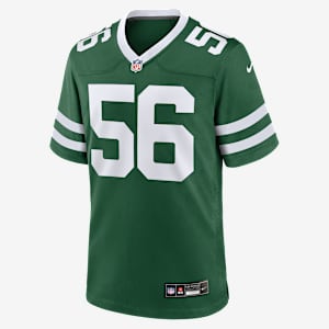 Jersey de fútbol americano Game para hombre NFL New York Jets (Quincy Williams)
