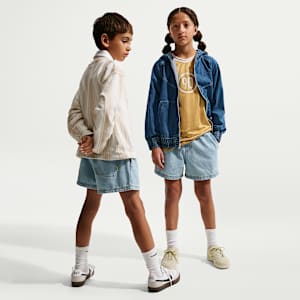 กางเกงขาสั้นเดนิมเด็กโต Nike Sportswear Collection