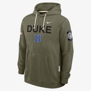 Duke 2025 Military Appreciation Men's Nike Dri-FIT College Pullover Hoodie