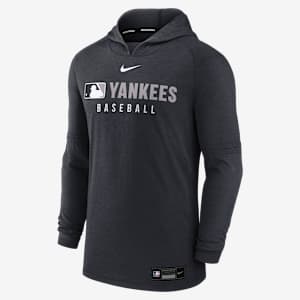 Sudadera con gorro sin cierre Nike Dri-FIT de la MLB para hombre New York Yankees Authentic Collection