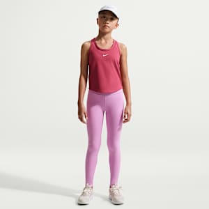 Nike One Dri-FIT leggings med høyt liv til store barn (jente)