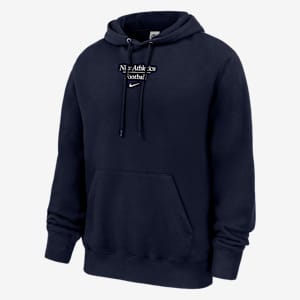 Sudadera de fútbol americano con gorro sin cierre para hombre Nike Club Fleece