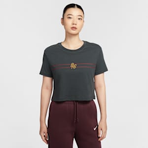 Nike Sportswear Club Women's Loose Cropped T-Shirt