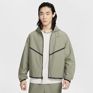Nike Tech Men's Shori-Knit Full-Zip Windrunner Jacket