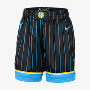 Shorts Nike Dri-FIT de la WNBA Victory para mujer Chicago Sky 2025 Explorer Edition