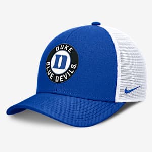 Duke Primetime Rise Men's Nike Dri-FIT College Trucker Adjustable Hat