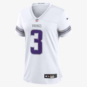 Jersey de fútbol americano Nike de la NFL Game para mujer Jordan Addison Minnesota Vikings
