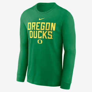 Oregon Sideline Men's Nike Dri-FIT College Long-Sleeve T-Shirt
