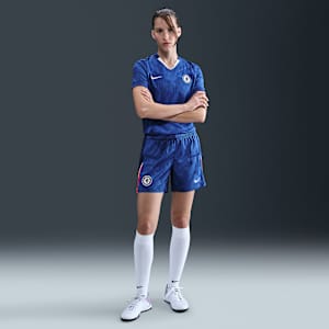 FC Chelsea 2025/26 Stadium Home Nike Replika-Fußballshorts mit Dri-FIT-Technologie (Damen)