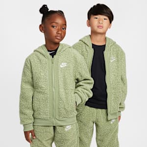 Nike Sportswear Club Fleece Big Kids' Full-Zip Winterized Hoodie