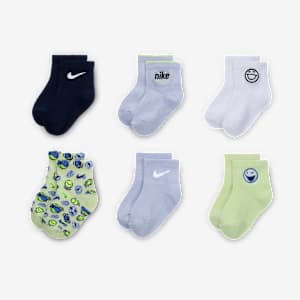 Calcetines para bebé/niño pequeño Nike Play For All (6 pares)