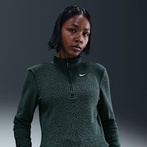Nike Sportswear Phoenix Plush Women's Slim Long-Sleeve Cozy Fleece 1/2-Zip Top