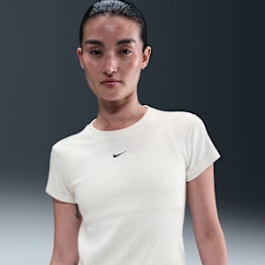 Nike Sportswear Women's Tight Ribbed Short-Sleeve T-Shirt
