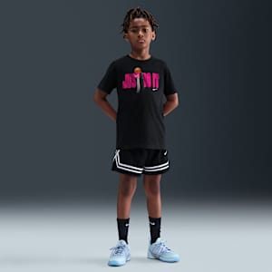 Playera para niños talla grande Just Do It: Nike Básquetbol