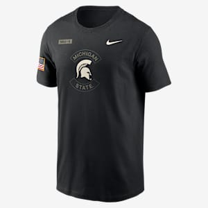 Michigan State Military Appreciation Men's Nike Dri-FIT College T-Shirt