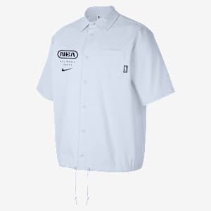 Team 31 Club Playera de manga corta Nike de tejido Woven de la NBA para hombre