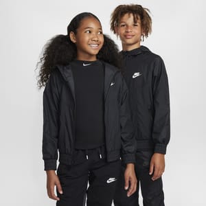 Veste à capuche déperlante Nike Sportswear Windrunner pour ado
