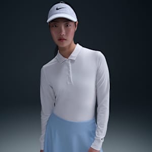Polo de manga larga Dri-FIT para mujer Nike Victory