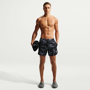 Shorts de playa o alberca con forro interior de 13 cm para hombre Nike Swim Contend