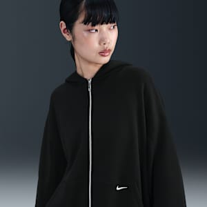 Felpa con cappuccio e zip a tutta lunghezza in fleece Nike Sportswear - Donna