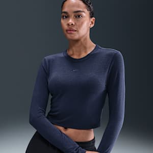 Nike Sportswear Chill Knit Women's Slim Long-Sleeve Cropped Top