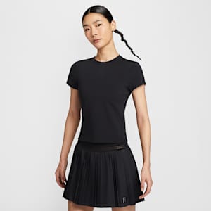 ナイキコート アドバンテージ ウィメンズ Dri-FIT ショートスリーブ テニストップ