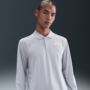 나이키 드라이 핏 빅토리 남성 긴팔 골프 폴로