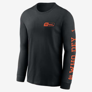 Cincinnati Bengals All Out Men's Nike NFL Long-Sleeve T-Shirt