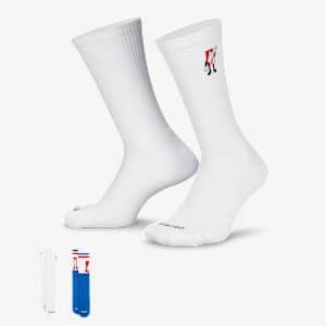 Nike Everyday Plus Cushioned Crew Socks (2 Pairs)