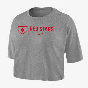 Chicago Red Stars Women's Nike Dri-FIT Soccer Cropped T-Shirt