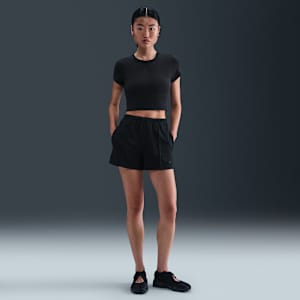 Nike Sportswear Chill Terry Women's Mid-Rise French Terry Printed Shorts