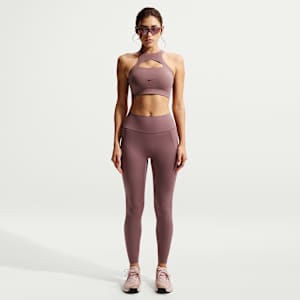 Nike Universa Women's High-Waisted 7/8 Leggings with No Front Seam