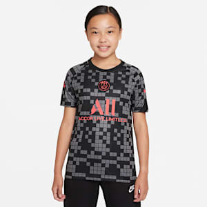 เสื้อฟุตบอลก่อนลงแข่งเด็กโต Nike Dri-FIT Paris Saint-Germain