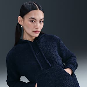 Sudadera con gorro tejido holgada para mujer Nike Sportswear Phoenix Cozy Bouclé