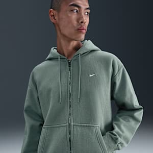Nike Solo Swoosh Men's Full-Zip Fleece Hoodie