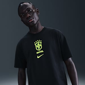 Brazil Premium Goalkeeper Men's Nike Football T-Shirt