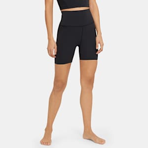 Shorts de cintura alta para mujer Nike Yoga Luxe