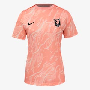 Angel City FC 2025 Women's Nike NWSL Short-Sleeve Pre-Match Top
