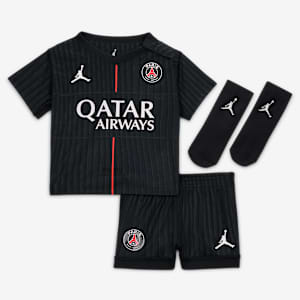 Paris Saint-Germain 2025/26 Stadium Fourth Baby/Toddler Jordan Football Replica 3-Piece Kit
