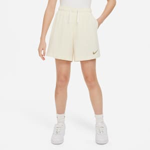 나이키 스포츠웨어 트렌드 주니어(여아) 하이웨이스트 우븐 쇼츠