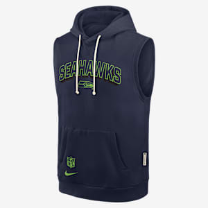 Seattle Seahawks Sideline Men's Nike Dri-FIT NFL Sleeveless Pullover Hoodie