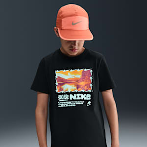 Playera para niños talla grande Nike Sportswear